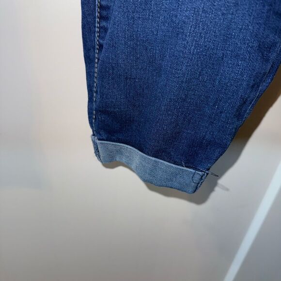 Royalty For Me Blue Straight Leg Jeans with Classic Indigo - Picture 2 of 7
